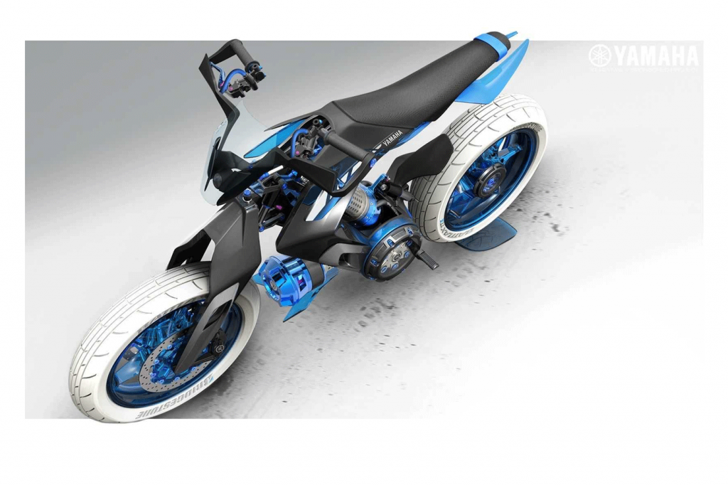 Yamaha XT500 H2O – um novo conceito de moto movida a água!