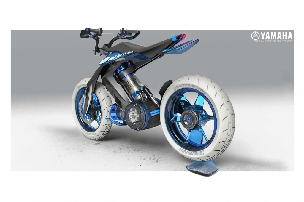 Yamaha XT500 H2O – um novo conceito de moto movida a água!