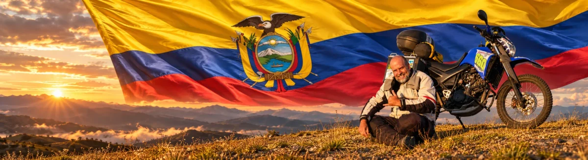 Equador de Moto, Documentos para Equador, Fronteira Equador, Viagem de Moto pelos Andes, América do Sul de Moto, Mototurismo
