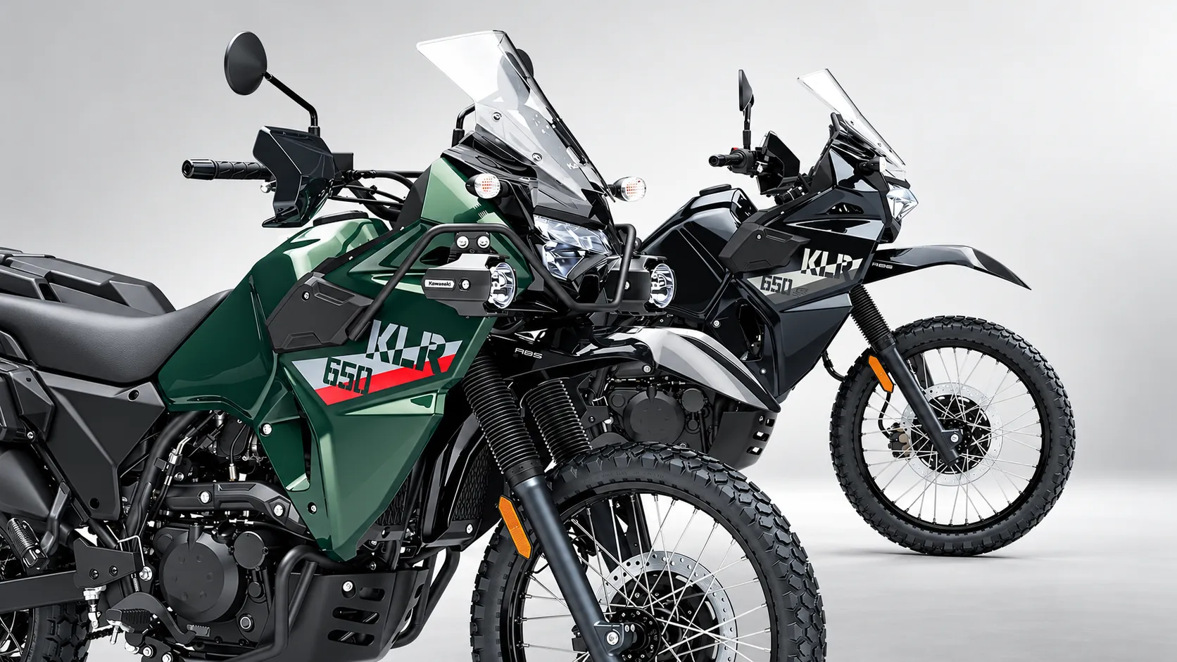 Kawasaki KLR 650 2027 ganha versão DF ABS e amplia opções de aventura
